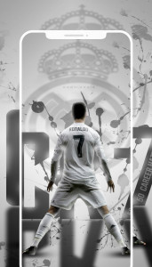 اسکرین شات برنامه Soccer Ronaldo wallpapers CR7 3