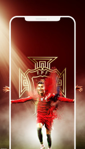 اسکرین شات برنامه Soccer Ronaldo wallpapers CR7 4