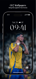 اسکرین شات 1 برنامه Soccer Ronaldo Wallpapers CR7