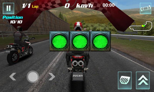 اسکرین شات بازی Real Motor Gp Racing 1