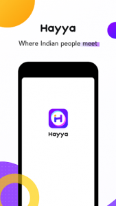 اسکرین شات برنامه Hayya - Group Voice Chat Room 1