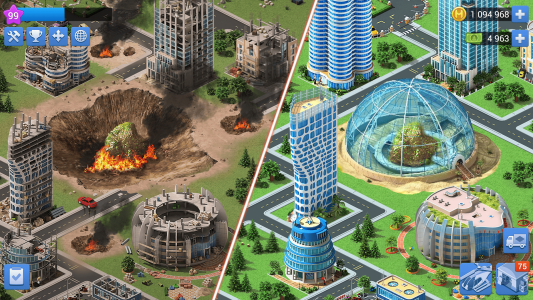 اسکرین شات 4 بازی Megapolis: City Building Sim