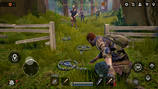 اسکرین شات 2 بازی Lost Future: Zombie Survival