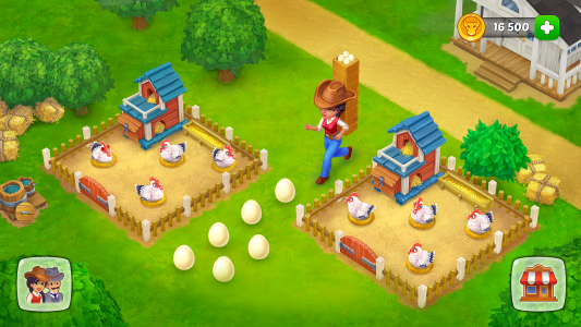 اسکرین شات بازی Wild West: Farm Town Build 4
