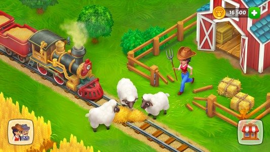 اسکرین شات 4 بازی Wild West: Farm Town Build