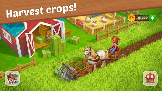 اسکرین شات بازی Wild West: Farm Town Build 1