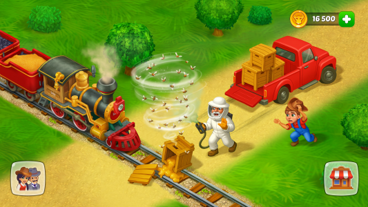اسکرین شات 2 بازی Wild West: Farm Town Simulator