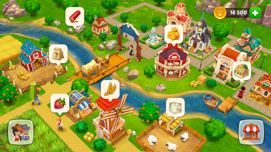 اسکرین شات 5 بازی Wild West: Farm Town Build