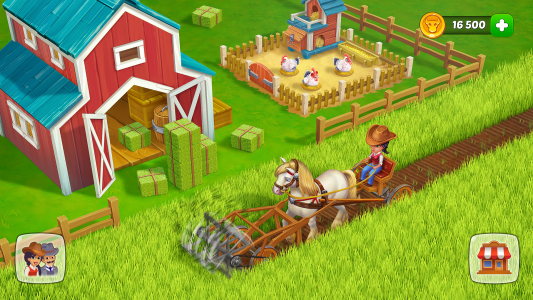 اسکرین شات بازی Wild West: Farm Town Build 4