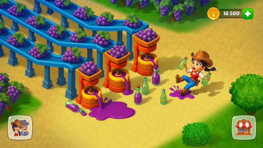 اسکرین شات 1 بازی Wild West: Farm Town Simulator