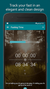 اسکرین شات برنامه Fasting Time - Fasting Tracker & Intermittent Diet 1