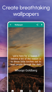 اسکرین شات 4 برنامه Quote It - Motivational Quotes