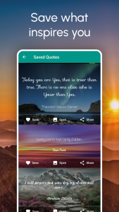اسکرین شات 5 برنامه Quote It - Motivational Quotes