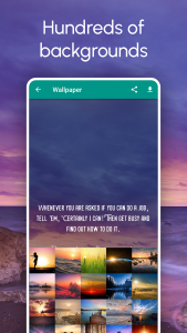 اسکرین شات 3 برنامه Quote It - Motivational Quotes