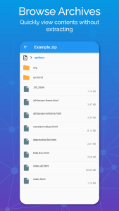 اسکرین شات برنامه 7Z: Zip 7Zip Rar File Manager 1