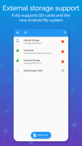 اسکرین شات برنامه 7Z: Zip 7Zip Rar File Manager 2