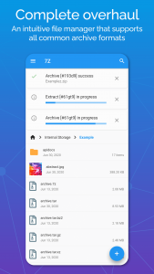 اسکرین شات 5 برنامه 7Z: Zip 7Zip Rar File Manager