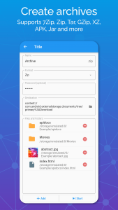 اسکرین شات 3 برنامه 7Z: Zip 7Zip Rar File Manager