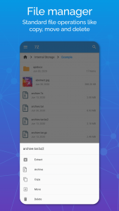 اسکرین شات برنامه 7Z: Zip 7Zip Rar File Manager 6