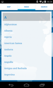اسکرین شات برنامه Countries of the World 7