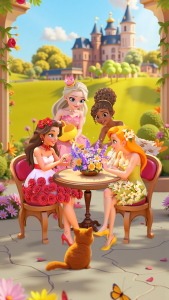 اسکرین شات 4 بازی Blossom Bliss: Sort&Design