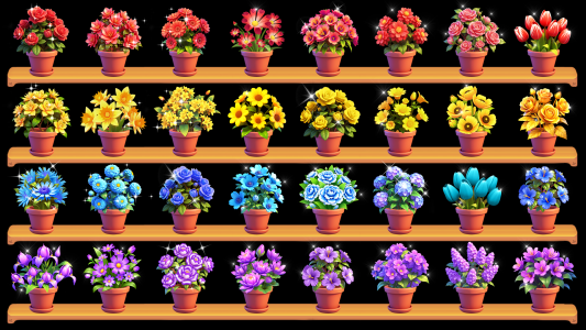 اسکرین شات 6 بازی Blossom Bliss: Sort&Design