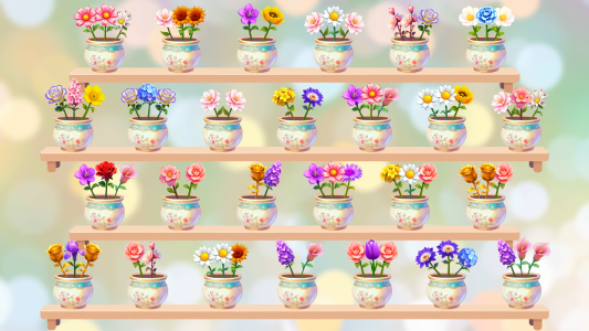 اسکرین شات 7 بازی Blossom Bliss: Sort&Design