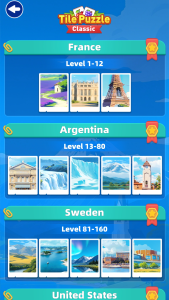 اسکرین شات 5 بازی Tile Puzzle Classic