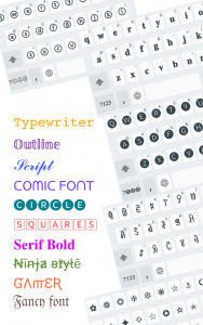 اسکرین شات برنامه Aa Fonts: Fancy Font Keyboard 2