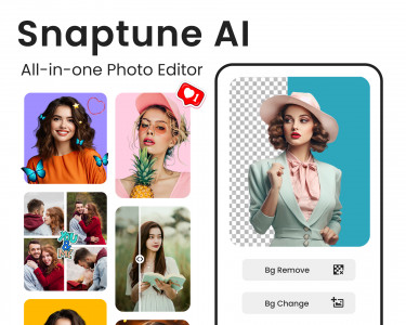 اسکرین شات برنامه Snaptune AI Photo Editor 1