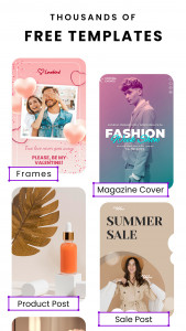 اسکرین شات 3 برنامه Snaptune AI Photo Editor