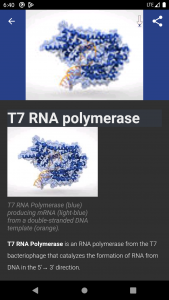 اسکرین شات 7 برنامه Molecular biology