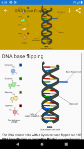 اسکرین شات 4 برنامه Molecular biology