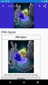 اسکرین شات 3 برنامه Molecular biology