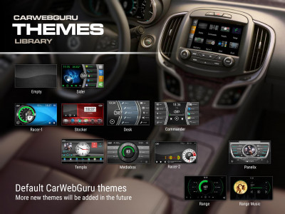 اسکرین شات برنامه CarWebGuru Car Launcher 3