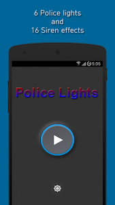 اسکرین شات برنامه Police Siren and Lights Simulation 1
