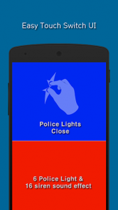 اسکرین شات برنامه Police Siren and Lights Simulation 3