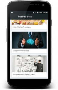 اسکرین شات برنامه StartUp Ideas 5