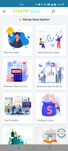 اسکرین شات 3 برنامه StartUp Ideas : 1000+ ideas