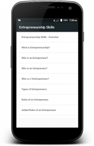 اسکرین شات برنامه StartUp Ideas 4