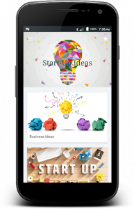 اسکرین شات برنامه StartUp Ideas 1