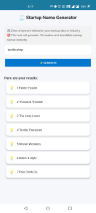 اسکرین شات 2 برنامه StartUp Ideas : 1000+ ideas