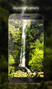 اسکرین شات برنامه Waterfall Live Wallpaper 3