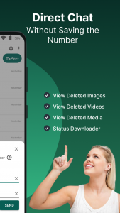 اسکرین شات برنامه Auto RDM - Recover Deleted Messages &amp; status saver 6