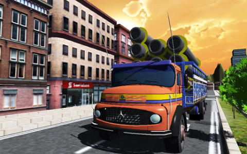 اسکرین شات بازی City Cargo Truck Driver Sim 3D 6