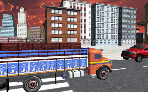 اسکرین شات بازی City Cargo Truck Driver Sim 3D 4