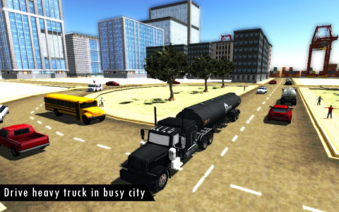 اسکرین شات بازی Oil Tanker Fuel Transporter 3D 8