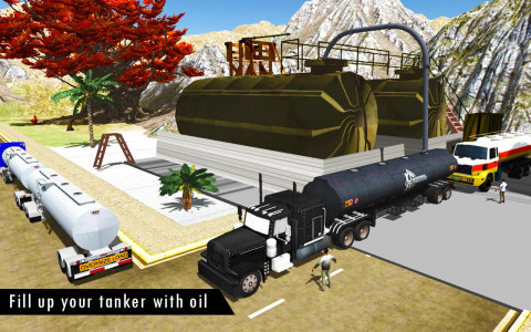 اسکرین شات بازی Oil Tanker Fuel Transporter 3D 1