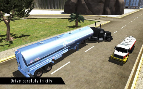 اسکرین شات بازی Oil Tanker Fuel Transporter 3D 6