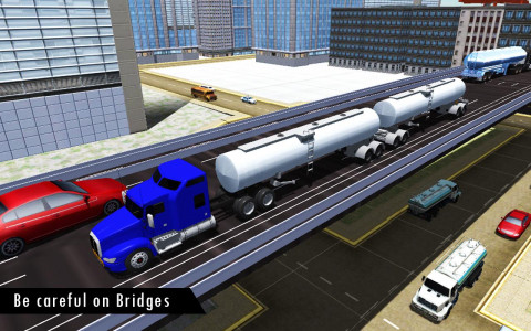 اسکرین شات بازی Oil Tanker Fuel Transporter 3D 3